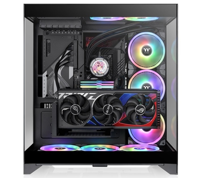 Thermaltake представила панорамный корпус CTE E550 TG с поддержкой плат с разъёмами на тыльной стороны