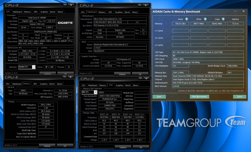 TeamGroup представила модули памяти DDR5 нового формата CAMM2 с частотой до 7200 МГц